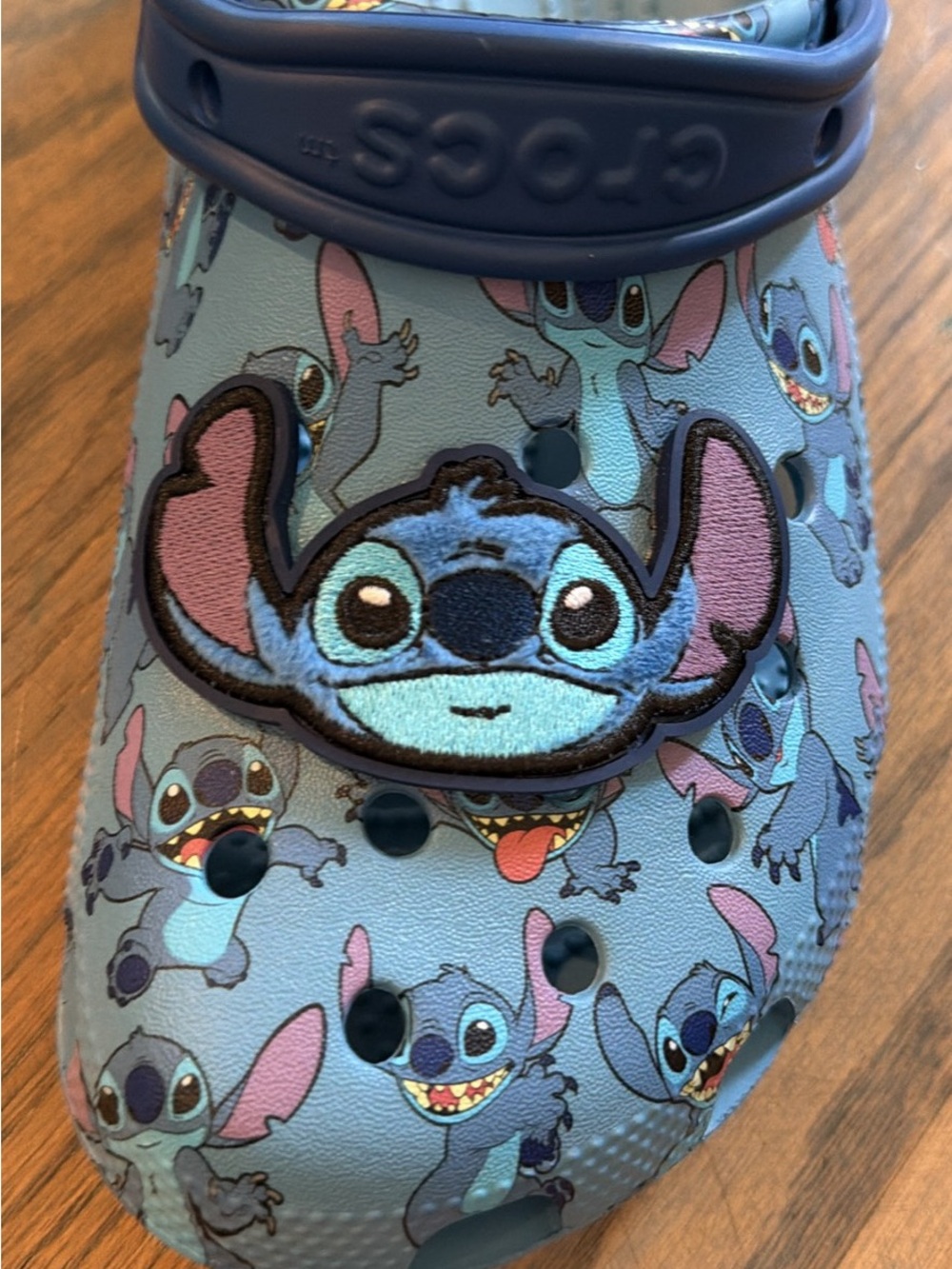 CROCS Light Blue Disney Stitch Character Clog W9/M7